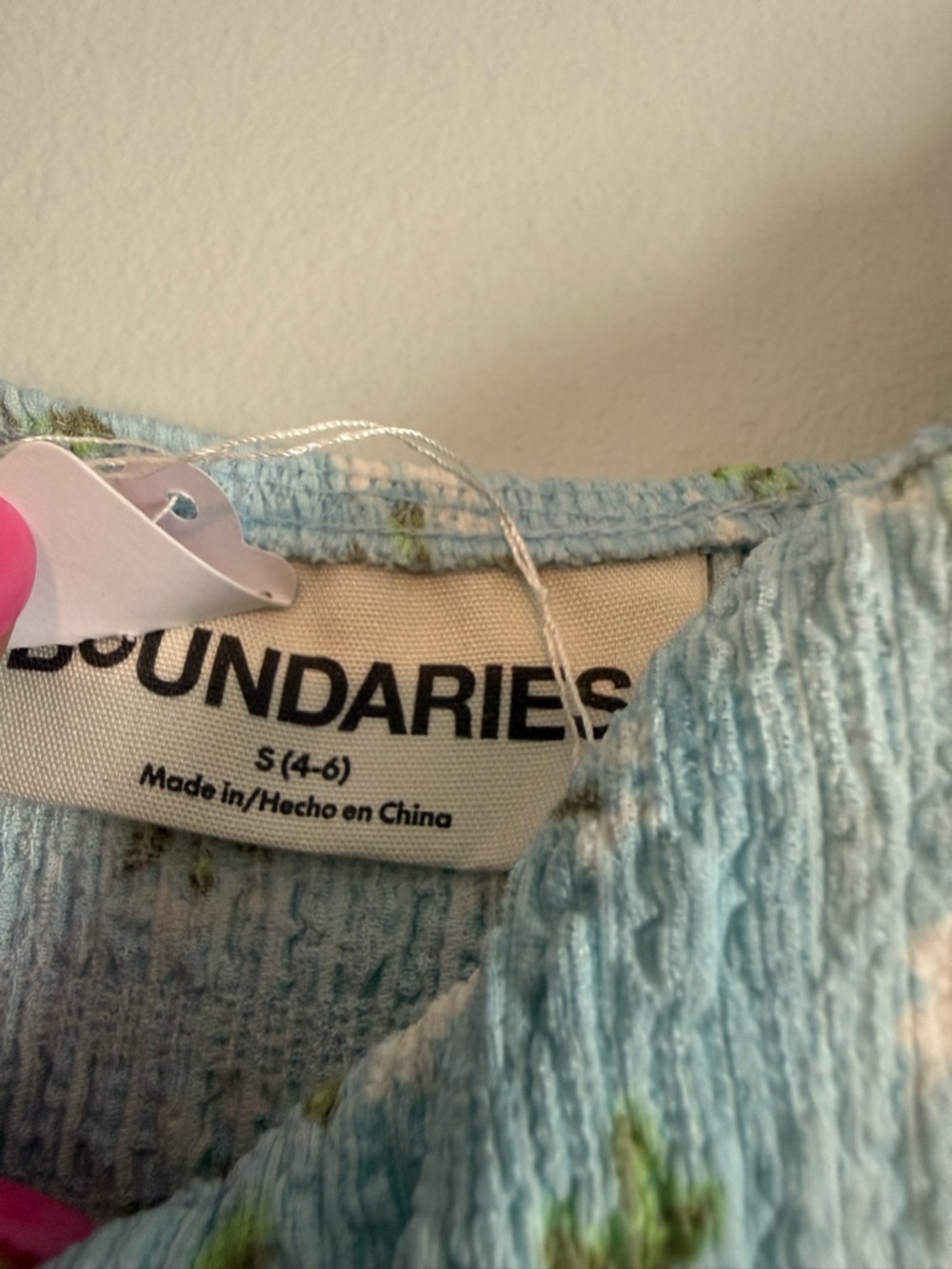 No Boundaries Women's Blue Dress - Picture 3 of 3